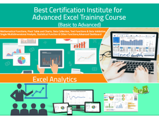 Advanced Excel Training Course in Delhi, 110048, 100% Placement[2024] - Online MIS Course Noida, SLA Analytics